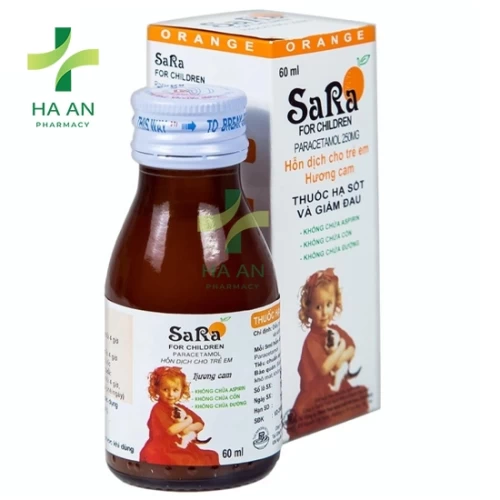 Thuốc Uống Sara for childrenCông ty TNHH Thai Nakorn Patana Việt Nam